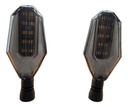 Direccional Negro Led Moto Universal