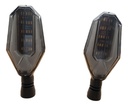 Direccional Leds Bi-color Moto Universal 2 Piezas