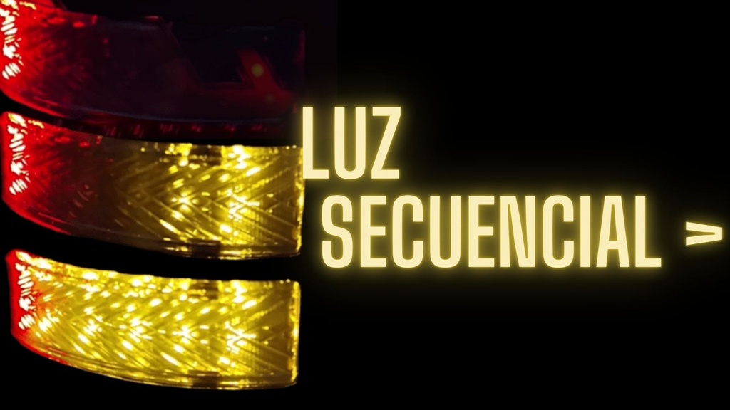 Direccional Leds Bi-color Moto Universal 2 Piezas