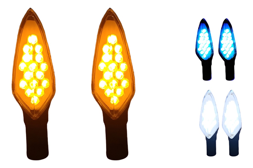 Direccional Led Moto Universal 2 Piezas
