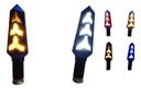 Direccional Leds Bi-color Moto Universal 2 Piezas