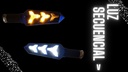 Direccional Leds Bi-color Moto Universal 2 Piezas