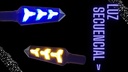 Direccional Leds Bi-color Moto Universal 2 Piezas