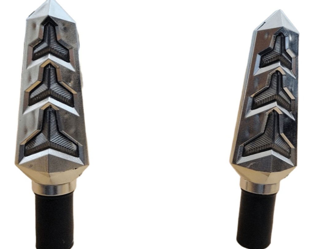 Direccional Leds Bi-color Moto Universal 2 Piezas