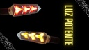 Direccional Leds Bi-color Moto Universal 2 Piezas