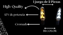 Direccional Leds Bi-color Moto Universal 2 Piezas