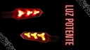 Direccional Leds Bi-color Moto Universal 2 Piezas