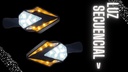 Direccional Leds Bi-color Moto Universal 2 Piezas