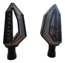 Direccional Leds Bi-color Moto Universal 2 Piezas