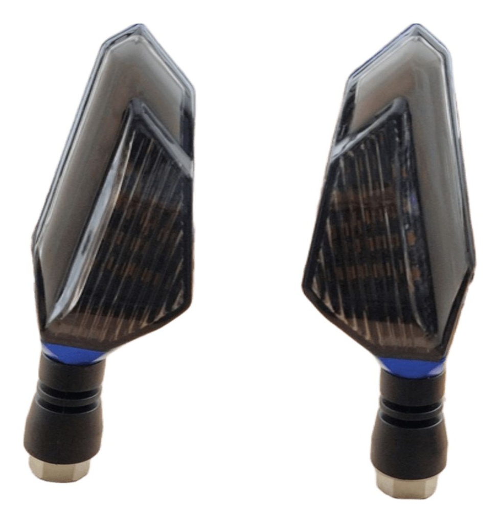 Direccional Bi-color Moto Universal Led  2 Piezas