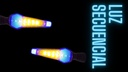 Direccional Leds Bi-color Running Moto Universal 2 Piezas