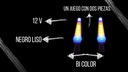 Direccional Leds Bi-color Running Moto Universal 2 Piezas