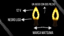 Direccional Serpiente Led Moto Universal 2 Piezas
