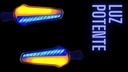 Direccional Leds Bi-color Running Moto Universal 2 Piezas