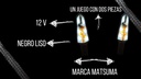 Direccional Leds Bi-color Running Moto Universal 2 Piezas