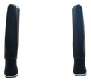 Direccional Negro Mate Led 4cables Luz Multicolor Moto Univ