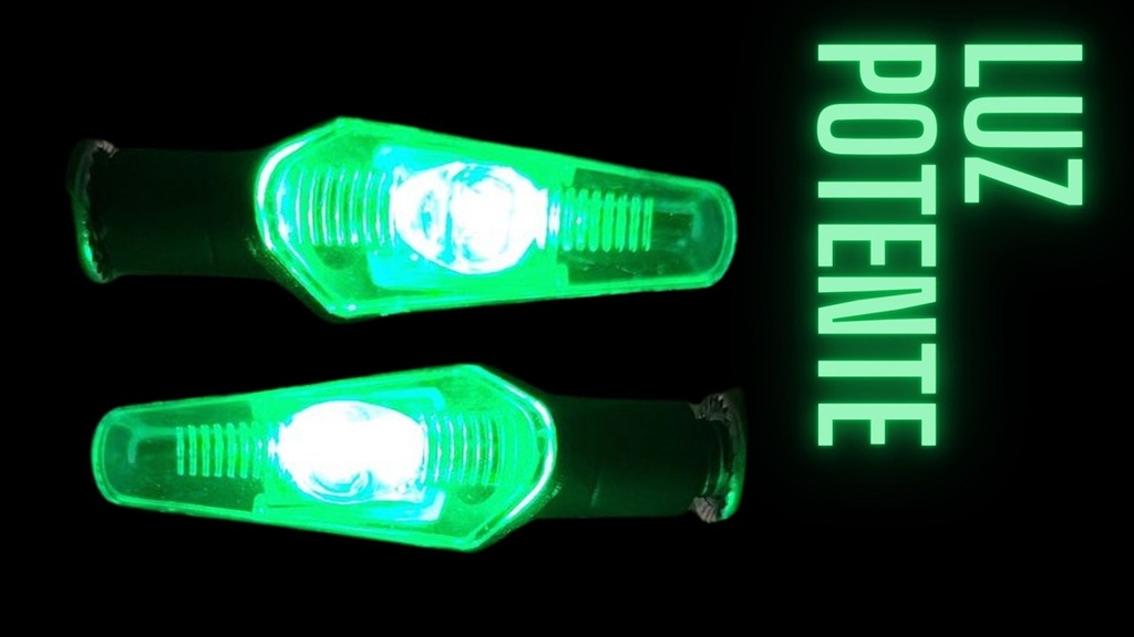 Direccional Led Alta Intensidad Luz Verde Moto Universal