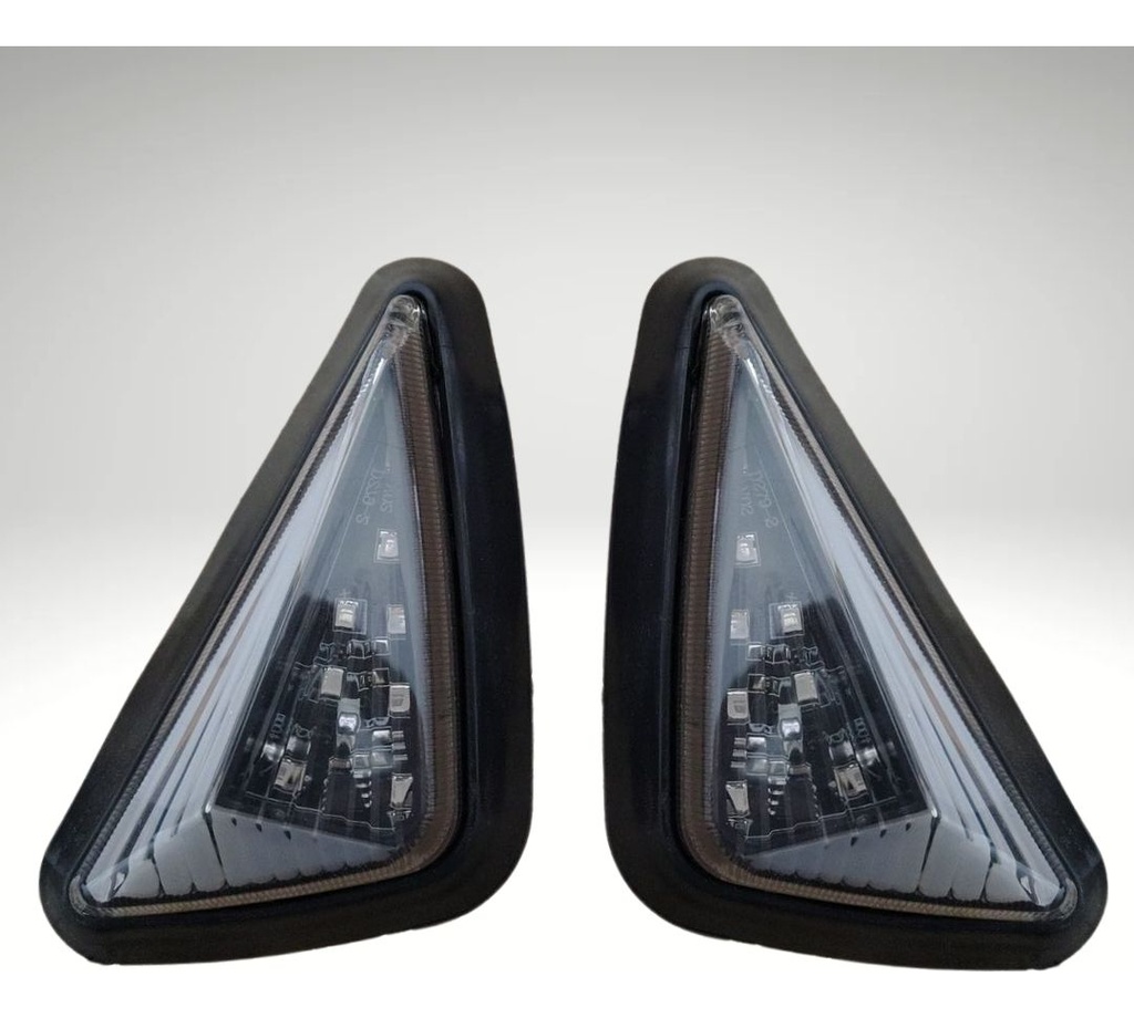 Direccional Leds Bi-color Running Moto Universal 2 Piezas
