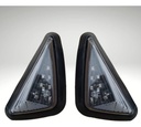 Direccional Leds Bi-color Running Moto Universal 2 Piezas