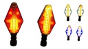 Direccional Leds Bi-color Running Moto Universal 2 Piezas