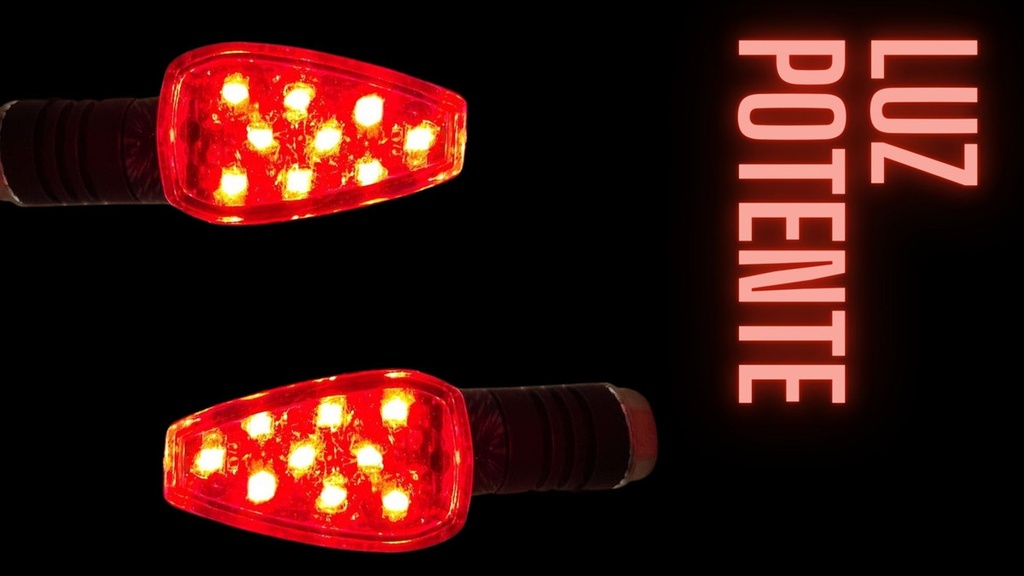 Direccional Led 3.5   Moto Universal 2 Piezas