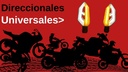 Direccional Leds Bi-color Running Moto Universal 2 Piezas
