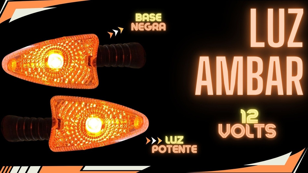 Direccional Juego 2 Pzs Italika Dm250 Ambar