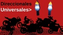 Direccional Leds Bi-color Moto Universal 2 Piezas