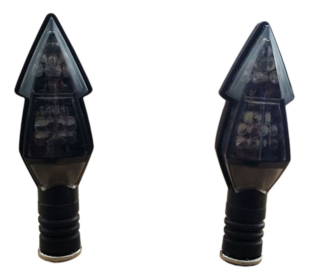 Direccional Leds Bi-color Moto Universal 2 Piezas