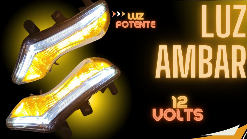 Direccional Led Italika At125 Juego C/2 Piezas