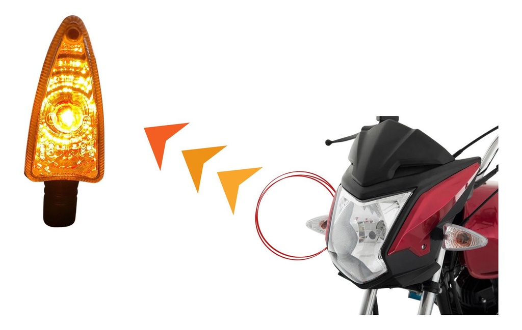 Direccional Delantera Italika Dm150