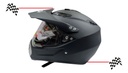 Casco Cross Cerrado  Doble Mica Dot