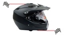 Casco Cross Cerrado  Doble Mica Dot