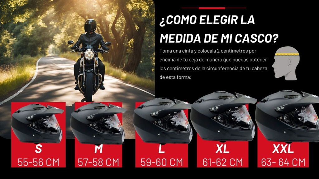 Casco Cross Cerrado  Doble Mica Dot