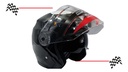Casco 3/4 Doble Mica Mod. Europeo