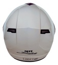 Casco Abatible Doble Mica Blanco S Dot