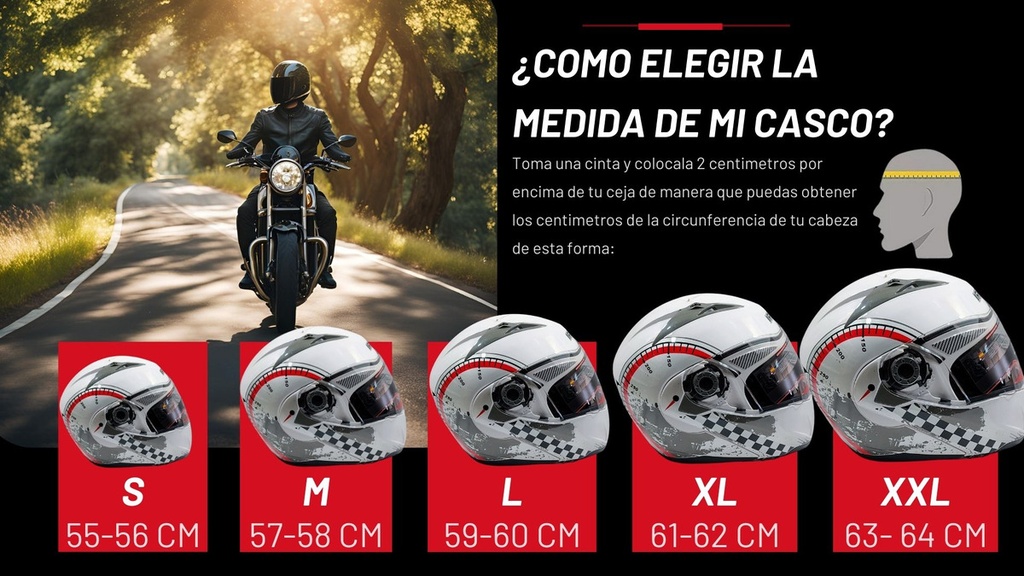 Casco Abatible Iron Racing Dot  Ir-105 Doble Mica