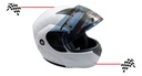Casco Abatible Iron Racing Dot  Ir-108