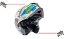 Casco Abatible Speedup Blanco Iron Racing