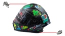 Casco Abatible Speedup Blanco Iron Racing