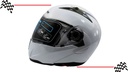 Casco Abatible Doble Mica Blanco (s) Dot