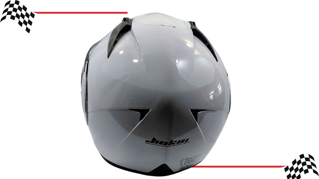 Casco Abatible Doble Mica Blanco (s) Dot
