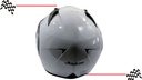 Casco Abatible Doble Mica Blanco (s) Dot