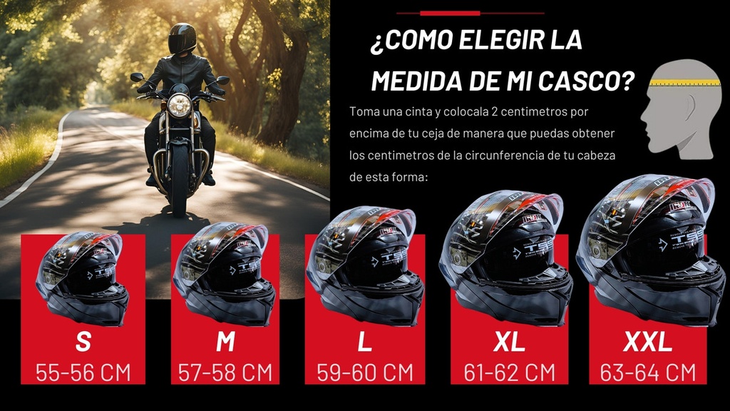 Casco Abatible Luchador Iron Racing