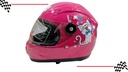 Casco De Moto Infantil Cerrado Protección Total Con Visera