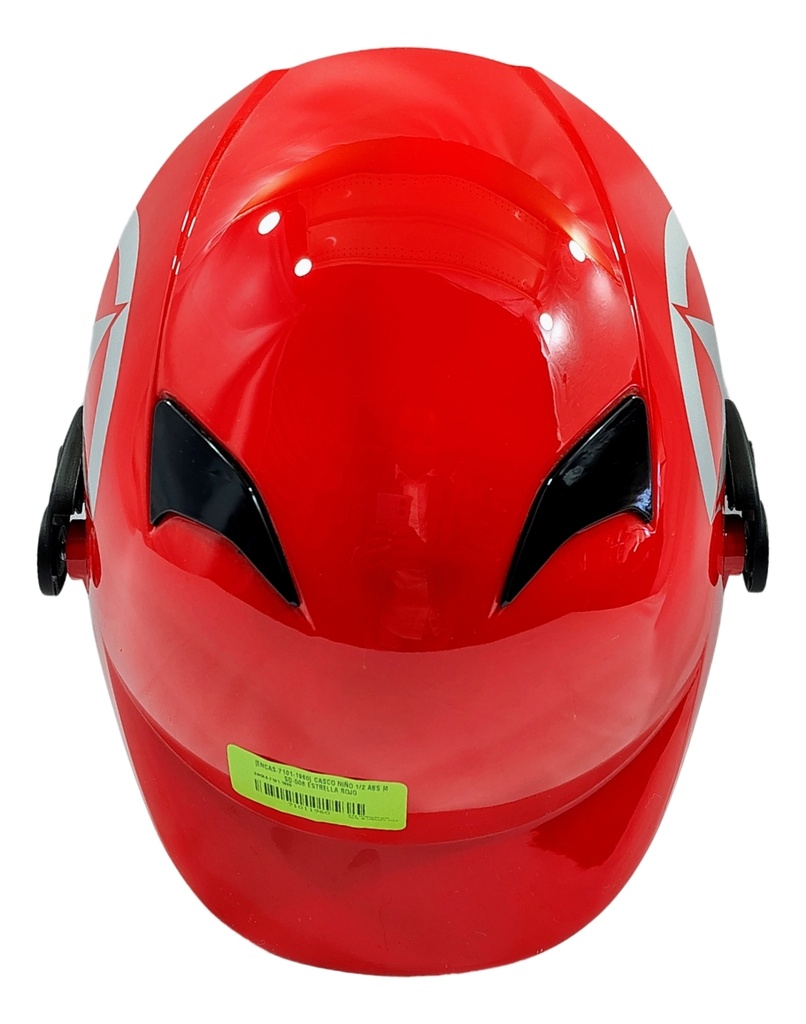 Casco Infantil Moto Media Cachucha Estrella Abs Protección
