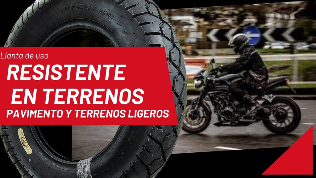 Llanta Matsuma F-133-01 130/90-15 6 Capas M/c