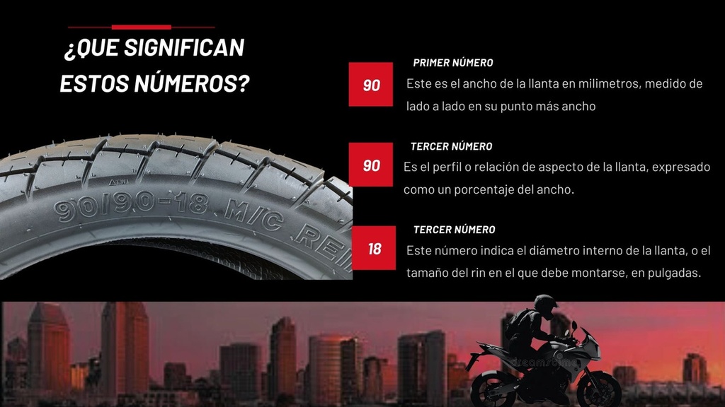 Llanta Moto 90/90-18 6pr Tt