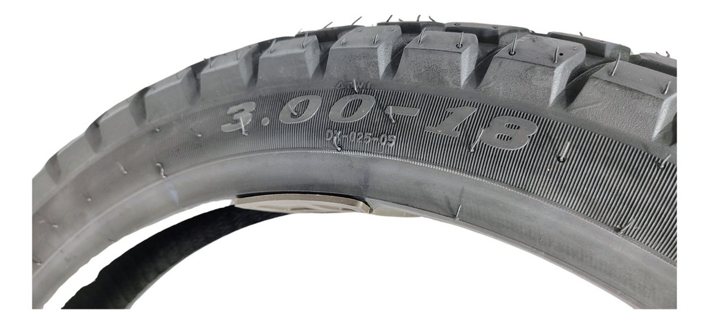 Llanta Moto 3.00-18 Tl Doble Proposito Motoking 52l 200 Kg