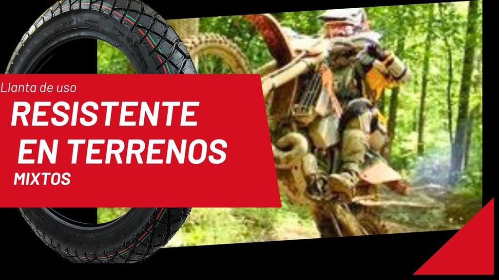 Llanta Moto Matsuma F-336-01 4.10-18 Tt 6pr 290kg 63p
